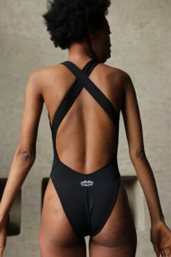 Shark Polewear Benita Bodysuit - Black 13 Shark Polewear Benita Bodysuit - Black -Radd Pole Wear Shop IMG 9052 1