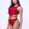 Sorte Infinity Bodysuit - Reversible Poppy Red 2 Sorte Infinity Bodysuit - Reversible Poppy Red -Radd Pole Wear Shop INFINITY Red Pink 6