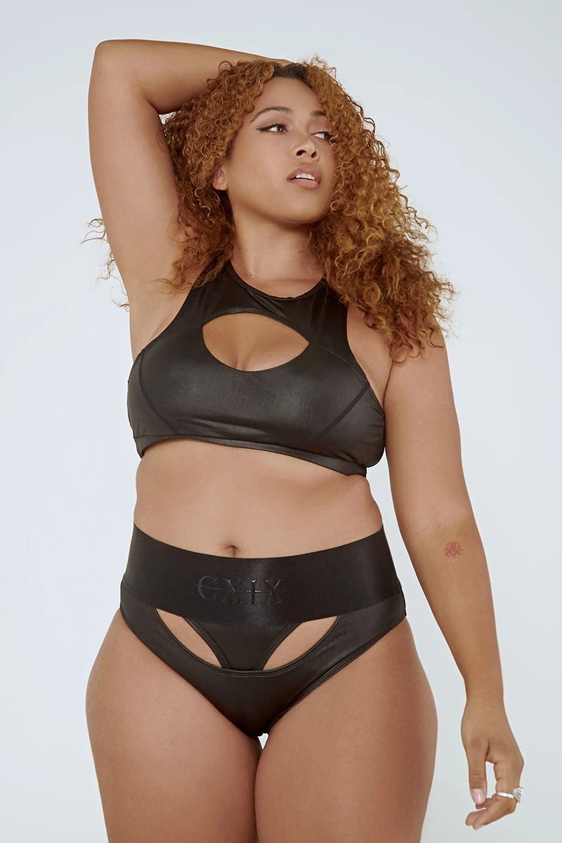 CXIX I Slay Sports Bra - Black - Image 3