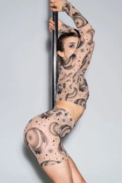 RAD Constellations Phoenix Top - Sand -Radd Pole Wear Shop KXH26878