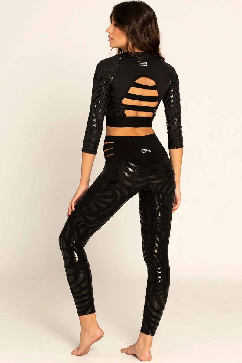 Paradise Chick Superhero Series Extra Sticky Leggings - Aztec 6 Paradise Chick Superhero Series Extra Sticky Leggings - Aztec - Image 4