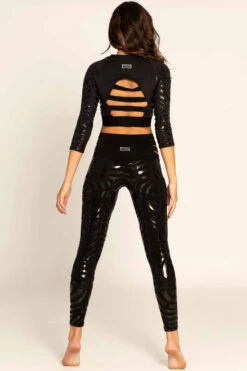 Paradise Chick Superhero Series Extra Sticky Leggings - Aztec -Radd Pole Wear Shop LEGGINGSEXTRASTICKYSUPERHEROAZTEC4