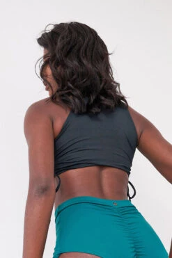 Lunalae Maria Top - Recycled Black -Radd Pole Wear Shop Luna Lae 11 0546 1