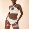 Lunalae Roxy Top - Recycled White 1 Lunalae Roxy Top - Recycled White -Radd Pole Wear Shop LunaLae 21 1141