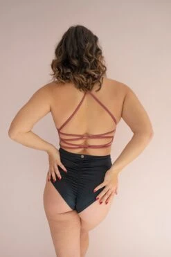 Lunalae High Waist Shorts - Black -Radd Pole Wear Shop LunaPolewear 1254 a7c9d97d 5c33 4219 b2e3 43766ef67e87