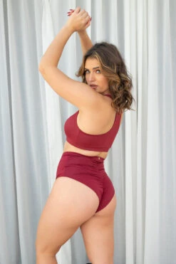 Lunalae Alexi Top - Wine 27 Lunalae Alexi Top - Wine -Radd Pole Wear Shop LunaPolewear 1400 1800x1800 b9d7e171 63c5 45a0 b303 2b816451c31a 1