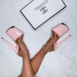 Hella Heels Classic Gloss 8inch Stilettos - Lyla 12 Hella Heels Classic Gloss 8inch Stilettos - Lyla -Radd Pole Wear Shop Lyla 3 1