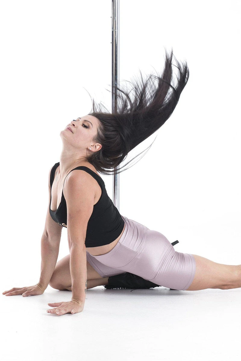 Paradise Chick Biker Shorts - Lilac 11 Paradise Chick Biker Shorts - Lilac - Image 9