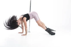 Paradise Chick Biker Shorts - Lilac 23 Paradise Chick Biker Shorts - Lilac -Radd Pole Wear Shop MG 2010