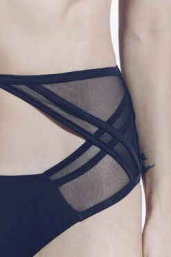 MilaKrasna Silvia Bottoms - Black 9 MilaKrasna Silvia Bottoms - Black -Radd Pole Wear Shop MilaKrasna poledance silvia bottom black front detail lookbook 1