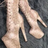 Hella Heels Milksnake Boots - 8inch 2 Hella Heels Milksnake Boots - 8inch -Radd Pole Wear Shop Milksnake7 c9778620 f719 40d5 a5d0 0c43dd3308f6