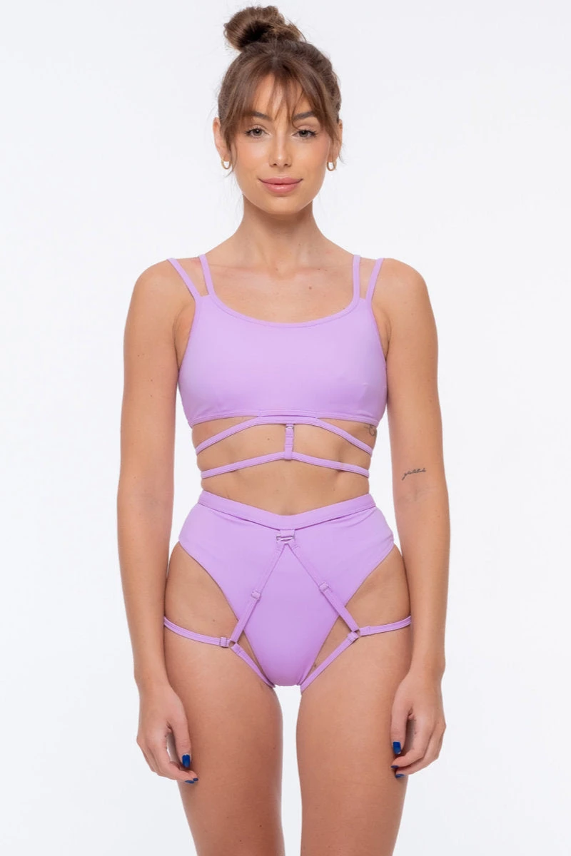 Nona Perkasa Moonflower Bottoms - Mauve 3 Nona Perkasa Moonflower Bottoms - Mauve