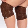 Queen Grippy Kneepads - Cacao 1 Queen Grippy Kneepads - Cacao -Radd Pole Wear Shop NudeCacaoGrip5