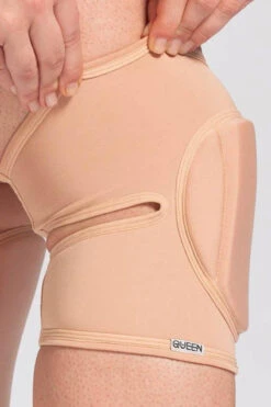 Queen Kneepads - Latte 15 Queen Kneepads - Latte -Radd Pole Wear Shop NudeLatte4