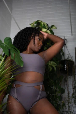 Chantay Polewear Pretzel 2-way Top - Ash 13 Chantay Polewear Pretzel 2-way Top - Ash -Radd Pole Wear Shop Pretzel2 WayTop Ash 25 600x ab683cfa 1756 4783 8a84 885c025e4aea 1