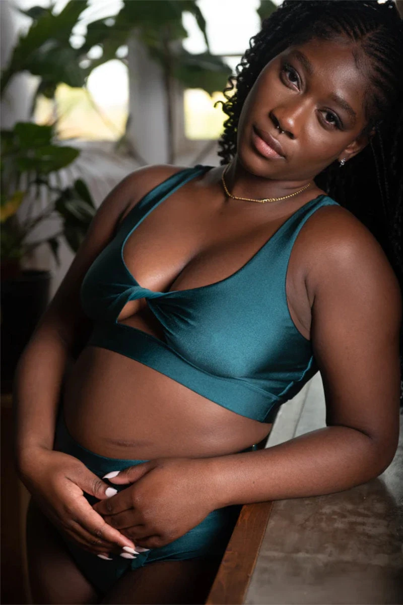 Chantay Polewear Pretzel 2-way Top - Forest 3 Chantay Polewear Pretzel 2-way Top - Forest