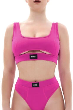 MÆD Offset Bottoms - Matte Pink 9 MÆD Offset Bottoms - Matte Pink -Radd Pole Wear Shop RIMG3471Fi2