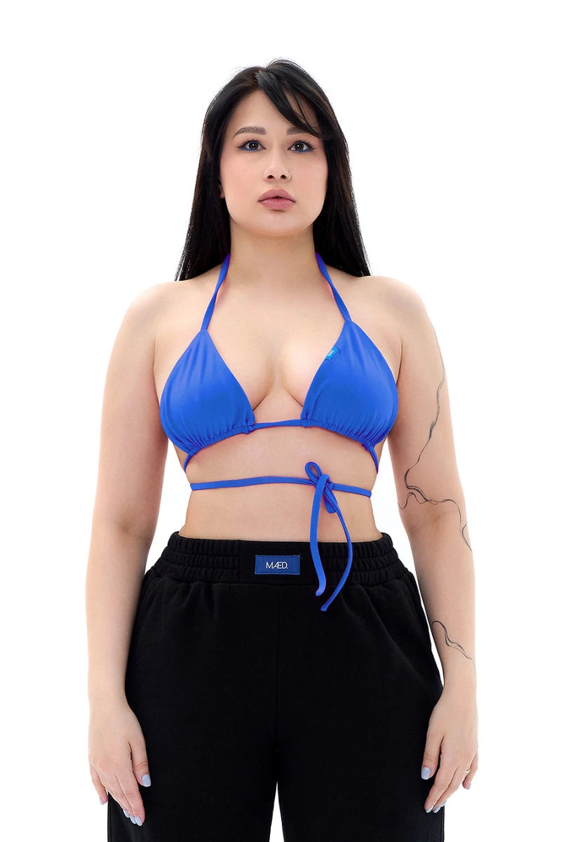 MÆD Bikini Top - Matte Electric Blue 3 MÆD Bikini Top - Matte Electric Blue