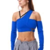 MÆD Kitana Top - Matte Electric Blue 1 MÆD Kitana Top - Matte Electric Blue -Radd Pole Wear Shop RIMG8543F