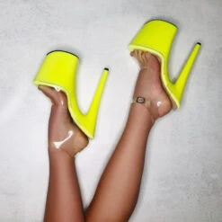 Hella Heels Classic Gloss 8inch Stilettos - Rhylie 18 Hella Heels Classic Gloss 8inch Stilettos - Rhylie -Radd Pole Wear Shop Rhylie2 1