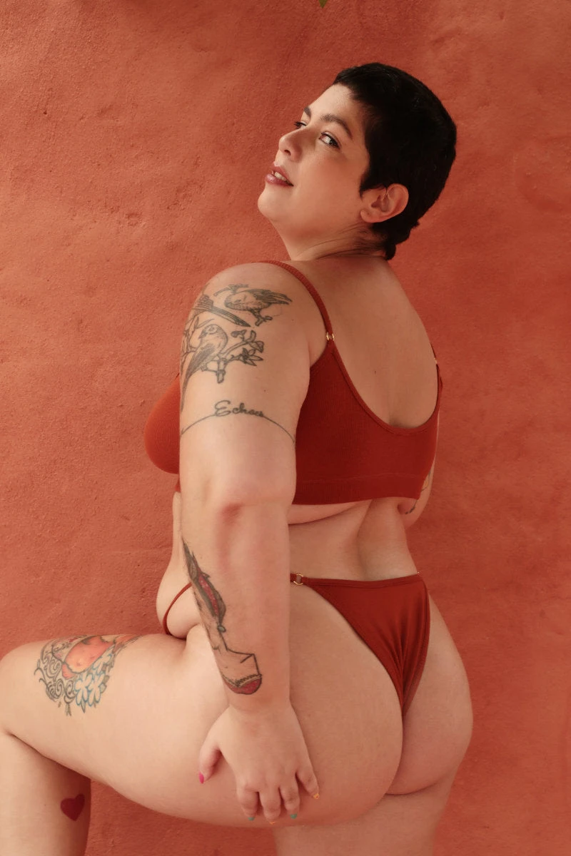 Rolling KI Top - Ribbed Clay 7 Rolling KI Top - Ribbed Clay - Image 5