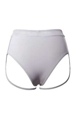 Hamade Activewear Mesh-side Garter Bottoms - Light Grey 13 Hamade Activewear Mesh-side Garter Bottoms - Light Grey -Radd Pole Wear Shop SS23 28