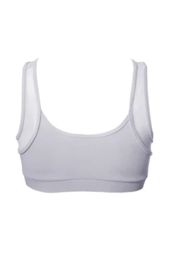 Hamade Activewear Asymmetric Top - Light Grey 7 Hamade Activewear Asymmetric Top - Light Grey -Radd Pole Wear Shop SS23 30