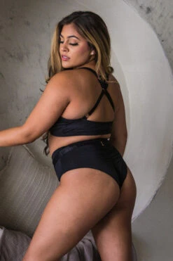 Tatiana Activewear Sofia Shorts - Matte Black 12 Tatiana Activewear Sofia Shorts - Matte Black -Radd Pole Wear Shop TatianaActive BlackHighWaistedTriangleBraSofiaPoleWearDancingSet 3635 06f80ca9 aa2a 43cf ae38 c08b5bbd3868