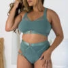Tatiana Activewear Perla Top - Sage Green 1 Tatiana Activewear Perla Top - Sage Green -Radd Pole Wear Shop TatianaActive PerlaSageGreenSupportiveFullCoveragePoleWearPoleDancingClothes 3418