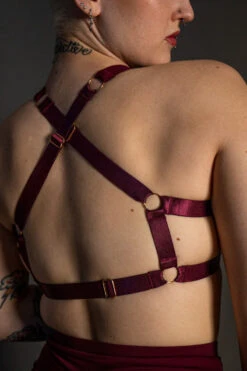 Tatiana Activewear Tokio Top - Wine 12 Tatiana Activewear Tokio Top - Wine -Radd Pole Wear Shop TatianaActive TokioWineRedBurgundyHighWaistedPoleWearDancingSet 5215