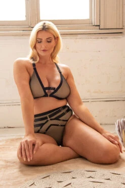 Tatiana Activewear Kaizen Top - Black Mesh 21 Tatiana Activewear Kaizen Top - Black Mesh -Radd Pole Wear Shop TatianaActiveKaizenBlack 9874