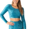 Dragonfly Pavi Crop Top - Velvet Turquoise 2 Dragonfly Pavi Crop Top - Velvet Turquoise -Radd Pole Wear Shop Turq 2 1800x1800 0e2d963e e64f 43b8 88b1 24cb2510357b