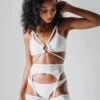 Flole Oriana Shorts And Garter Belt - White 1 Flole Oriana Shorts And Garter Belt - White -Radd Pole Wear Shop White polewear orianaset 1176x1800 0c5f4ce3 ff6e 460e 853f d5816c5f7511
