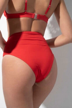 RAD Nib Shorts Eco - Red -Radd Pole Wear Shop aDSC 3562 Edit