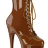 Pleaser USA Adore-1020 7inch Pleaser Boots - Patent Caramel 2 Pleaser USA Adore-1020 7inch Pleaser Boots - Patent Caramel -Radd Pole Wear Shop adore 1020 cl 02e577f1 ff58 431c a2ba 6630debd06ad