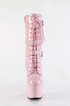 Pleaser USA Adore-1043 7inch Pleaser Boots - Patent Baby Pink -Radd Pole Wear Shop adore 1043 bp m01