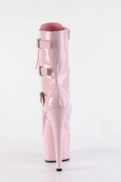 Pleaser USA Adore-1043 7inch Pleaser Boots - Patent Baby Pink -Radd Pole Wear Shop adore 1043 bp m09