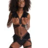 Bandurska Alizee Bottom Harness - Black 1 Bandurska Alizee Bottom Harness - Black -Radd Pole Wear Shop alizee premium top 5