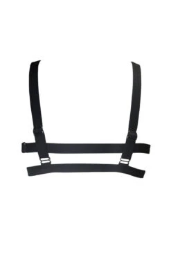 Hamade Activewear Hollow Back Top - White/Black 14 Hamade Activewear Hollow Back Top - White/Black -Radd Pole Wear Shop b