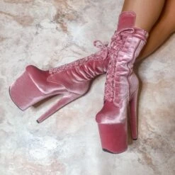 Hella Heels BabyDoll Velvet 8inch Boots - Downtown Doll 10 Hella Heels BabyDoll Velvet 8inch Boots - Downtown Doll -Radd Pole Wear Shop cover 900x 36300a9e 2934 47c0 bba0 09e4f127dbd9