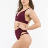 REV ACTIV Nasty Shorts - Burgundy -Radd Pole Wear Shop eliza revactiv fb malowanieswiatlem 010