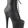 Pleaser USA Flamingo-1020 8inch Pleaser Boots - Matte Black 2 Pleaser USA Flamingo-1020 8inch Pleaser Boots - Matte Black -Radd Pole Wear Shop flamingo 1020 bvl 2 1