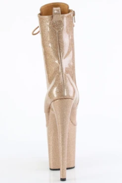 Pleaser USA Flamingo-1040GP 8inch Pleaser Boots - Gold Glitter -Radd Pole Wear Shop flamingo 1040gp gg m09 1