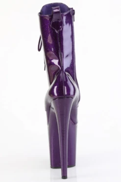 Pleaser USA Flamingo-1040GP 8inch Pleaser Boots - Purple Glitter -Radd Pole Wear Shop flamingo 1040gp ppg m09 7272bd98 da47 4898 b393 0e3f41febb61
