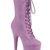 Pleaser USA Flamingo-1050FS Faux Suede 8inch Pleaser Boots - Lilac 1 Pleaser USA Flamingo-1050FS Faux Suede 8inch Pleaser Boots - Lilac -Radd Pole Wear Shop flamingo 1050fs llfs