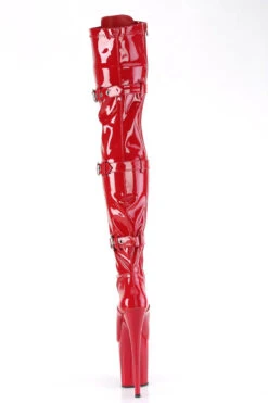 Pleaser USA Flamingo-3028 8inch Thigh High Pleaser Boots - Patent Red -Radd Pole Wear Shop flamingo 3028 r m09 9d795b24 34f3 4929 ae27 89138e07c71a