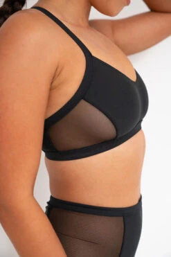 Lunalae Gigi Top - Recycled Black -Radd Pole Wear Shop gigi2 1