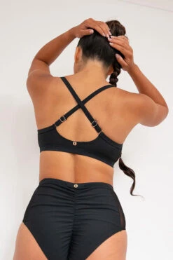 Lunalae Gigi Top - Recycled Black 12 Lunalae Gigi Top - Recycled Black -Radd Pole Wear Shop gigi5