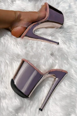 Hella Heels Classic Gloss 8inch Stilettos - Sienna Rose Gold -Radd Pole Wear Shop glitter 1 967c9a2d d91a 41e0 bd3e a84d2ede4cd6 1