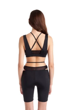 Hamade Activewear O-Ring Cycling Shorts - Black 14 Hamade Activewear O-Ring Cycling Shorts - Black -Radd Pole Wear Shop hamadeIV41